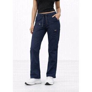 Koi Lite Scrub Pants Women’s M Tall Navy Medical Uniform Cargo Nursing Workwear